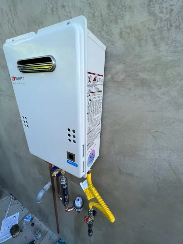 Tankless water heater installation for Bridgewater homes